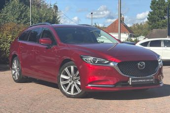 Mazda 6 2.2 SKYACTIV-D Sport Nav+ Tourer 5dr Diesel Manual Euro 6 (s/s) 
