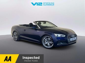 Audi A5 Cabriolet 2.0 TFSI 45 Vorsprung Convertible 2dr Petrol S Tronic quattro Eu