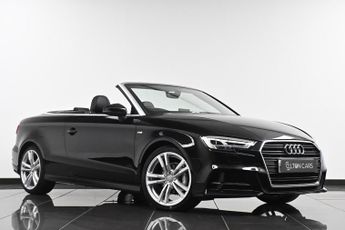 Audi A3 Cabriolet 2.0 TDI S line S Tronic Auto 6Spd Euro 6 (s/s) 2dr