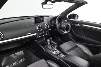 Audi A3 Cabriolet 2.0 TDI S line S Tronic Auto 6Spd Euro 6 (s/s) 2dr