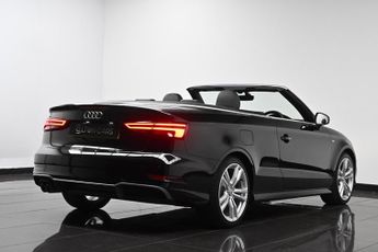 Audi A3 Cabriolet 2.0 TDI S line S Tronic Auto 6Spd Euro 6 (s/s) 2dr