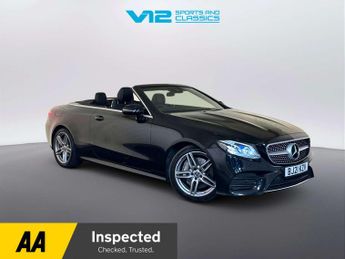 Mercedes-Benz E Class 2.9 E400d AMG Line (Premium) Cabriolet 2dr Diesel G-Tronic+ 4MAT