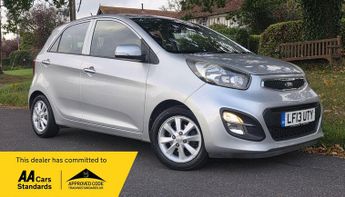 Kia Picanto 1.25 2 Hatchback 5dr Petrol Auto Euro 5 (84 bhp)
