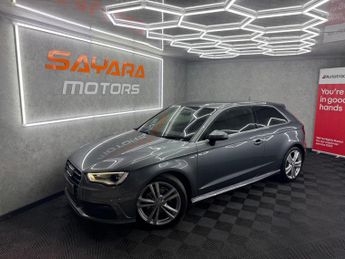 Audi A3 1.6 TDI S line Euro 6 (s/s) 3dr (Nav)