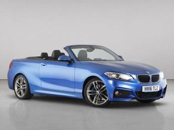 BMW 2 Series 2.0 220d M Sport Convertible 2dr Diesel Auto Euro 6 (s/s) (190 p