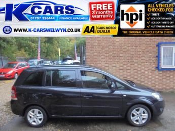 Vauxhall Zafira 1.6 16V Exclusiv Euro 5 5dr