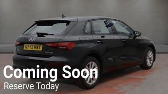 Audi A3 1.0 TFSI 30 Technik Sportback S Tronic Euro 6 (s/s) 5dr