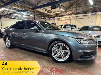 Audi A4 2.0 TFSI S line Saloon 4dr Petrol S Tronic quattro Euro 6 (s/s) 