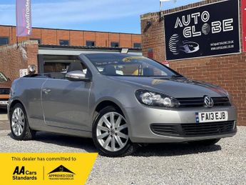 Volkswagen Golf TDi 1.6 TDI BlueMotion Tech SE Cabriolet Euro 5 (s/s) 2dr