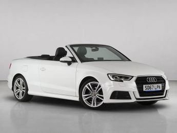 Audi A3 Cabriolet 1.5 TFSI CoD S line Convertible 2dr Petrol S Tronic Euro 6 (s/s)