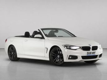 BMW 4 Series 2.0 420i M Sport Convertible 2dr Petrol Manual Euro 6 (s/s) (184