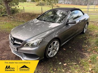 Mercedes E Class 3.0 E350d V6 AMG Line Edition Cabriolet G-Tronic+ Euro 6 (s/s) 2