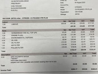 Citroen C3 Picasso 1.6 VTi VTR+ Euro 5 5dr