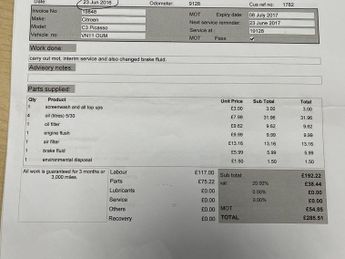 Citroen C3 Picasso 1.6 VTi VTR+ Euro 5 5dr
