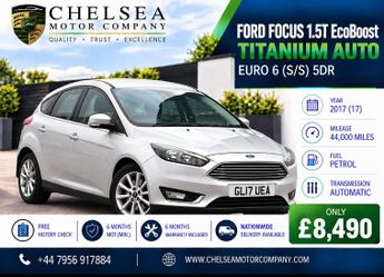Ford Focus 1.5T EcoBoost Titanium Auto Euro 6 (s/s) 5dr
