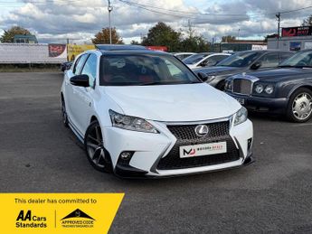 Lexus CT 1.8 200h F Sport Hatchback 5dr Petrol Hybrid CVT Euro 6 (s/s) (1