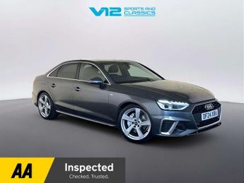 Audi A4 2.0 TFSI 40 S line Saloon 4dr Petrol S Tronic Euro 6 (s/s) (204 