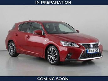 Lexus CT 1.8 200h F Sport Hatchback 5dr Petrol Hybrid CVT Euro 6 (s/s) (1