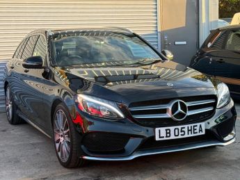Mercedes C Class 2.1 C220d AMG Line (Premium) G-Tronic+ Euro 6 (s/s) 5dr