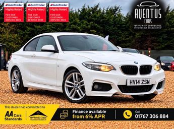 BMW 2 Series 2.0 220i M Sport Euro 6 (s/s) 2dr