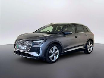 Audi Q4 e-tron 40 S line SUV 5dr Electric Auto 82kWh (204 ps)