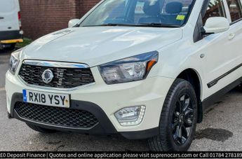 SsangYong Musso 2.2D EX Pickup Double Cab 4dr Diesel Auto 4WD Euro 6 (178 ps)