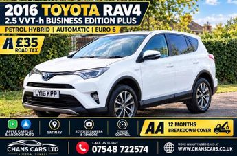 Toyota RAV4 2.5 VVT-h Business Edition Plus CVT Euro 6 (s/s) 5dr