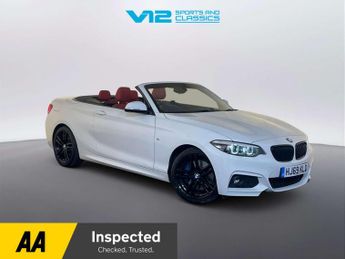 BMW 2 Series 2.0 220i GPF M Sport Convertible 2dr Petrol Auto Euro 6 (s/s) (1