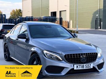 Mercedes C Class 1.6 C200d AMG Line (Premium) G-Tronic+ Euro 6 (s/s) 4dr