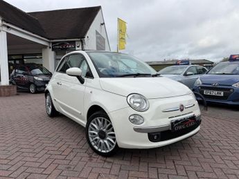 Fiat 500 1.2 Lounge Hatchback 3dr Petrol Manual Euro 6 (s/s) (69 bhp)