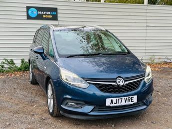 Vauxhall Zafira Tourer 1.4i Turbo SRi Euro 6 5dr