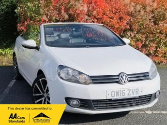 Volkswagen Golf TDi 2.0 TDI BlueMotion Tech GT Cabriolet Euro 5 (s/s) 2dr