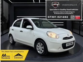 Nissan Micra 1.2 DIG-S Acenta Hatchback 5dr Petrol CVT Euro 5 (s/s) (SNav) (9