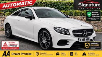 Mercedes E Class 2.0 E300 AMG Line G-Tronic+ Euro 6 (s/s) 2dr