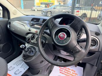 Fiat 500 1.2 Lounge Euro 6 (s/s) 3dr