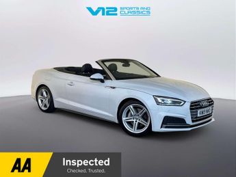 Audi A5 Cabriolet 2.0 TDI 40 S line Convertible 2dr Diesel S Tronic Euro 6 (s/s) (