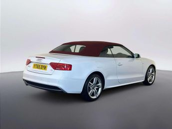 Audi A5 Cabriolet 2.0 TDI S line Convertible 2dr Diesel Multitronic Euro 6 (s/s) (