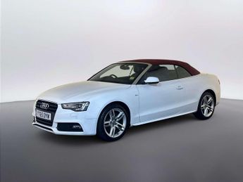 Audi A5 Cabriolet 2.0 TDI S line Convertible 2dr Diesel Multitronic Euro 6 (s/s) (