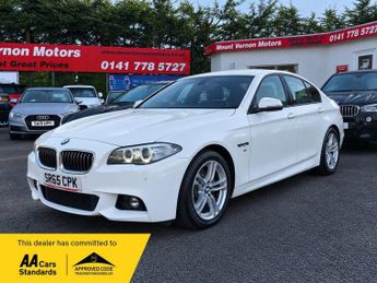 BMW 5 Series 2.0 520d M Sport Auto Euro 6 (s/s) 4dr