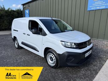 Vauxhall Combo 1.5 Turbo D 2300 Prime XL Panel Van LWB Euro 6 (s/s) 6dr