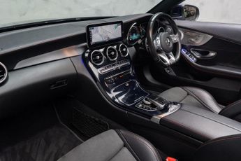 Mercedes-Benz C Class 3.0 C43 V6 AMG (Premium Plus) Cabriolet G-Tronic+ 4MATIC Euro 6 