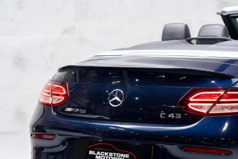 Mercedes-Benz C Class 3.0 C43 V6 AMG (Premium Plus) Cabriolet G-Tronic+ 4MATIC Euro 6 