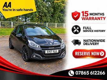Peugeot 208 1.2 PureTech Black Edition Euro 6 3dr
