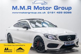 Mercedes C Class 2.1 C220d AMG Line (Premium) G-Tronic+ Euro 6 (s/s) 2dr