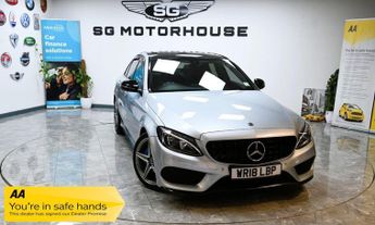 Mercedes C Class 2.1 C220d AMG Line Saloon 4dr Diesel G-Tronic+ Euro 6 (s/s) (170