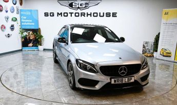 MERCEDES-BENZ C CLASS 2.1 C220d AMG Line Saloon 4dr Diesel G-Tronic+ Euro 6 (s/s) (170