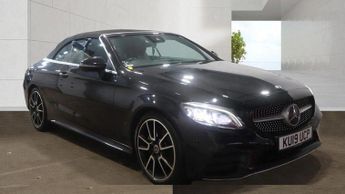 Mercedes C Class 1.5 C200 MHEV AMG Line (Premium) Cabriolet G-Tronic+ Euro 6 (s/s