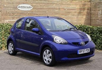 Toyota AYGO 1.0 VVT-i Blue Hatchback 3dr Petrol MultiMode Euro 4 (67 bhp) 12