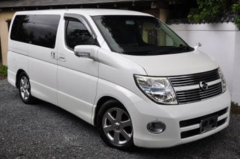 Nissan Elgrand 4WD HWS 3.5i Auto Black Leather (ON HOLD FOR CUSTOMER)
