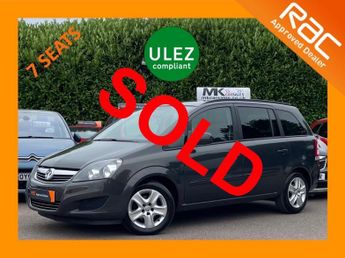 Vauxhall Zafira 1.6i [115] Exclusiv 5dr KY13FKG